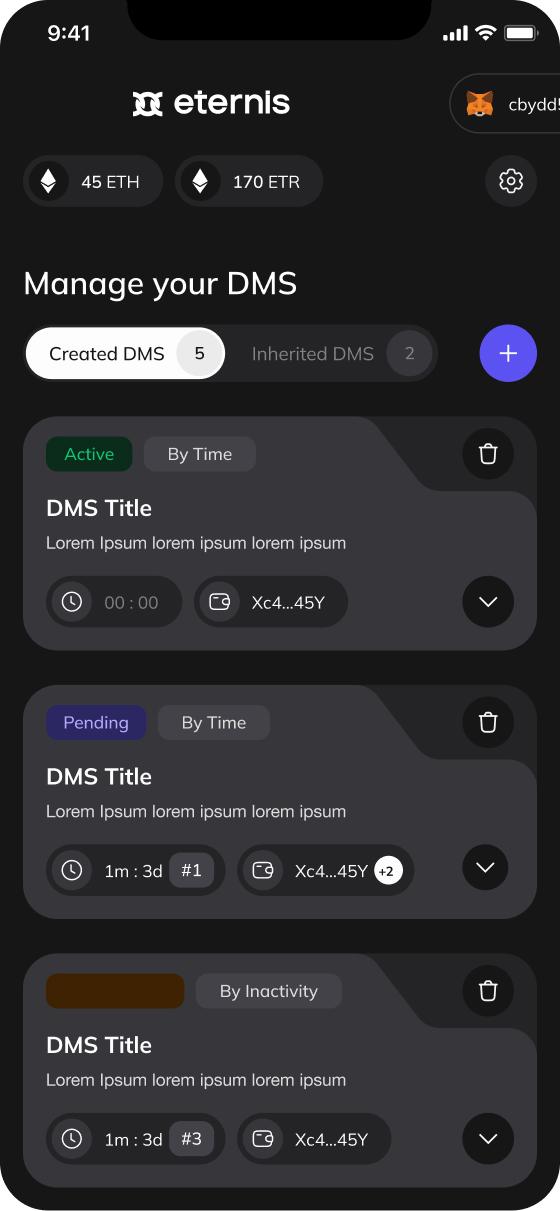 Eternis app screenshot 3